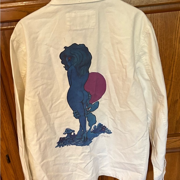 Hug x Bode White canvas jacket - Picture 1 of 14